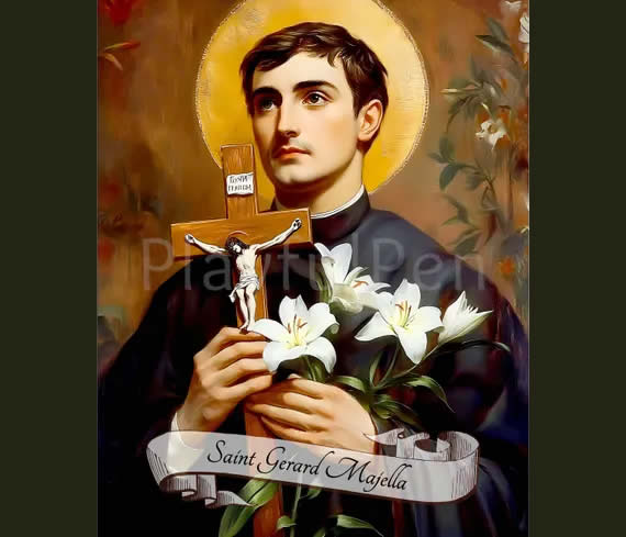 St. Gerard Majella portrait